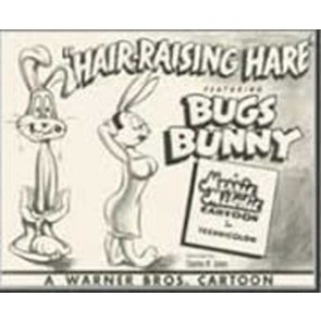 Hair-Raising Hare Lobby Card II by Chuck Jones