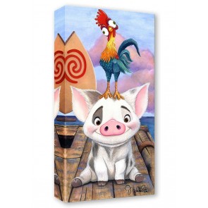 Treasures on Canvas: Pua and Hei Hei by Michelle St. Laurent