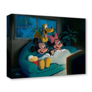 Treasures on Canvas: Movie Night by Rob Kaz