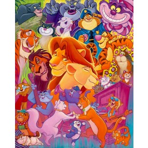 So Many Disney Cats by Tim Rogerson