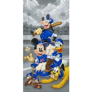 Blue Heaven by Tim Rogerson (Unique Mixed Media)