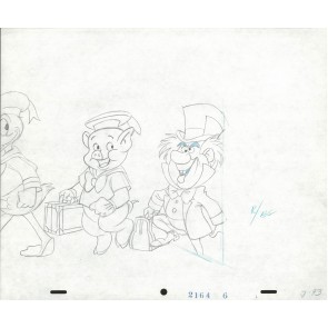 Eastern Airlines Commercial OPD: Donald Duck, Pig & Mad Hatter (2241)