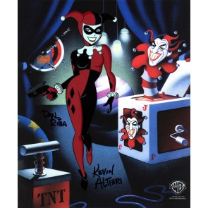 Classic Harley Quinn signed Kevin Altieri and Dan Riba
