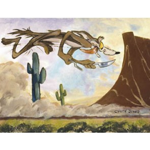 Desert Duo: Wile E. Coyote by Chuck Jones