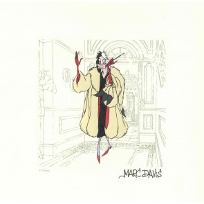 Cruella DeVil Disney Treasure (Marc Davis)