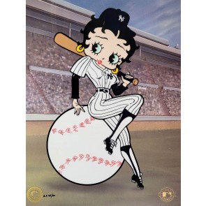 Betty On Deck New York Yankees Sericel