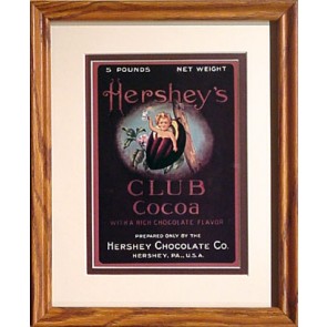 Club Cocoa 9 x 11 framed