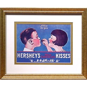 Hershey's Kisses 11 x 9 framed