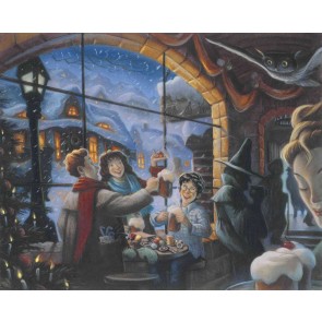 Three Broomsticks by Mary GrandPre