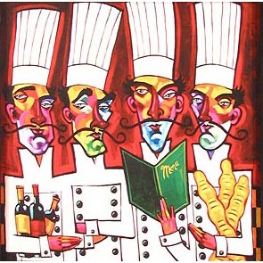Chef Quartet by Tim Rogerson