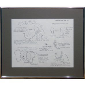 Disney Publication Model Sheet: Dumbo
