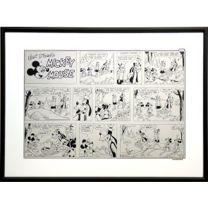 Mickey Mouse Disney Comic Strip Art (8043)