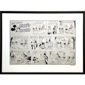 Mickey Mouse Disney Comic Strip Art (8043)