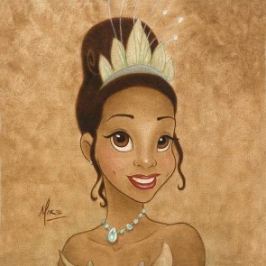 Mike Kupka's Princess Suite: Princess Tiana Portrait (Artist Proof)