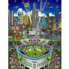 2003 MLB All-Star Game: Chicago by Charles Fazzino