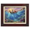 Kinkade Disney Canvas Classics: Little Mermaid Falling In Love