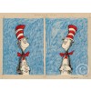 The Cat’s Debut - Diptych by Dr. Seuss