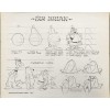 Disney Publication Model Sheet: Sir Brian (Winnie the Pooh)