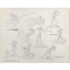 Disney Publication Model Sheet: The Dragon II (Winnie the Pooh)