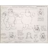 Disney Publication Model Sheet: Peg Leg Pete - Proportions signed Ollie Johnston and Frank Thomas
