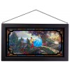 Kinkade Disney Stained Glass Art: Cinderella Wishes Upon a Dream