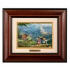 Kinkade Disney Brushworks: Mickey and Minnie in the Alps