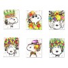 Tahitian Hipsters Series Suite: Matched-Numbered Suite of Six by Tom Everhart (Roman)