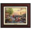 Kinkade Disney Canvas Classics: Mickey and Minnie in London