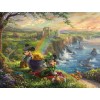 Disney Mickey and Minnie in Ireland by Thomas Kinkade Studios