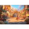 Disney Rapunzel Dancing in the Sunlit Courtyard by Thomas Kinkade Studios