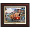 Kinkade Disney Canvas Classics: Mickey and Minnie in San Francisco