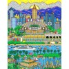 Super Bowl XXXVII: San Diego by Charles Fazzino