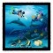 "Dive Buddies" (Triptych Middle ) by Wyland