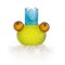 Borowski Frosch (frog) Candle Holder, Lime Green (24-01-56)