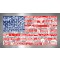 Historically... Our American Flag by Charles Fazzino (Aluminum)