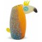 Borowski Loro Orange Vase (24-04-81) 