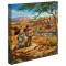 Kinkade Disney Minis: Mickey And Minnie In The Outback