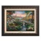 Kinkade Disney Canvas Classics: 101 Dalmatians (Classic Aged Bronze Frame)