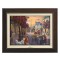 Kinkade Disney Canvas Classics: Aristocats (Classic Espresso Frame)