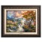 Kinkade Disney Canvas Classics: Bambi's First Year (Classic Aged Bronze Frame)