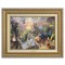 Kinkade Disney Canvas Classics: Beauty and the Beast Falling In Love (Classic Antique Gold Frame)