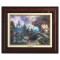 Kinkade Disney Canvas Classics: Cinderella Wishes Upon A Dream (Classic Burl Frame)