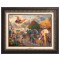 Kinkade Disney Canvas Classics: Dumbo (Classic Aged Bronze Frame)