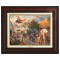 Kinkade Disney Canvas Classics: Dumbo (Classic Burl Frame)