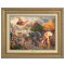 Kinkade Disney Canvas Classics: Dumbo (Classic Antique Gold Frame)