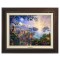 Kinkade Disney Canvas Classics: Pinocchio Wishes Upon A Star (Classic Espresso Frame)