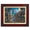 Kinkade Disney Canvas Classics: Pirates Of the Caribbean (Classic Brandy Frame)