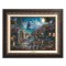 Kinkade Disney Canvas Classics: Pirates Of the Caribbean (Classic Aged Bronze Frame)