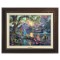 Kinkade Disney Canvas Classics: The Princess and the Frog (Classic Espresso Frame)