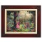 Kinkade Disney Canvas Classics: Sleeping Beauty (Classic Brandy Frame)